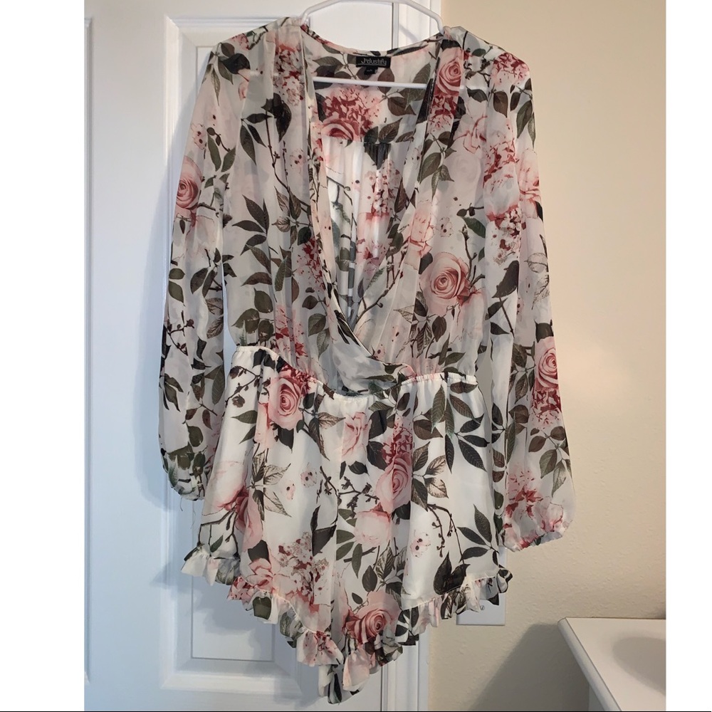 Floral Romper